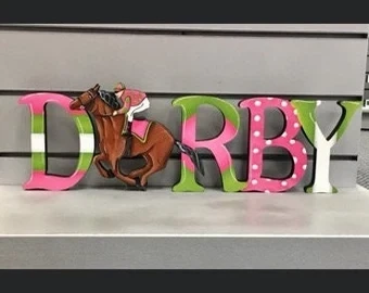 Derby Kentucky Sitter w/Jockey and Horse