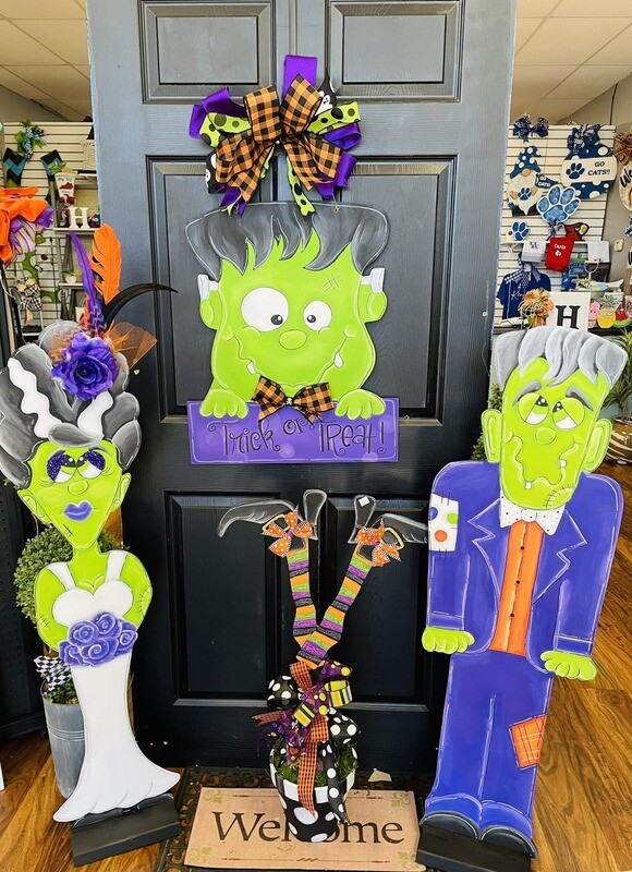 Fall/Halloween Mr. and Mrs. Frankenstein