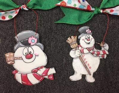 Christmas Ornament--Frosty the Snowman