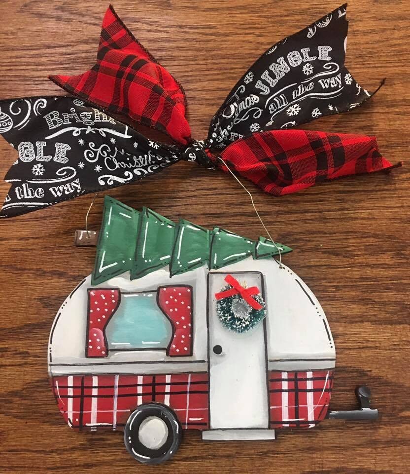 Christmas Ornament--Holiday Camper