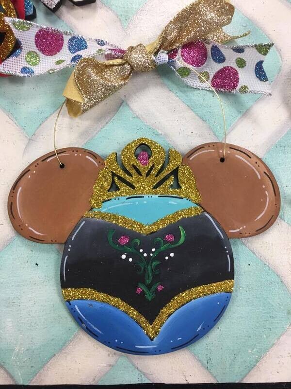 Christmas Ornament--Minnie Princess