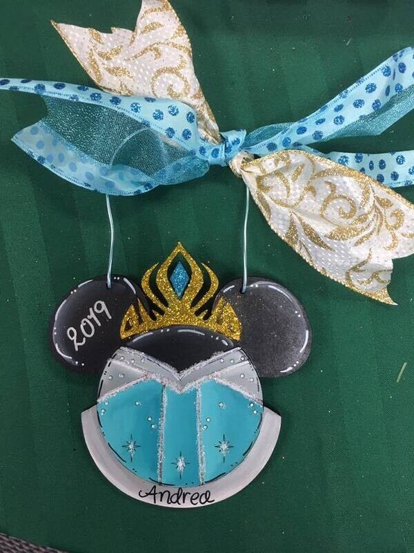 Christmas Ornament--Minnie Princess