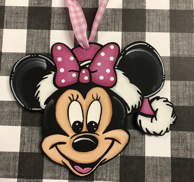 Christmas Ornament--Mickey and/or Minnie Santa