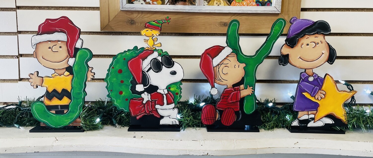 Christmas Peanut Joy Sitters Separated