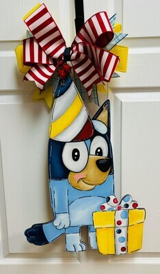 Bluey Birthday Door Hanger