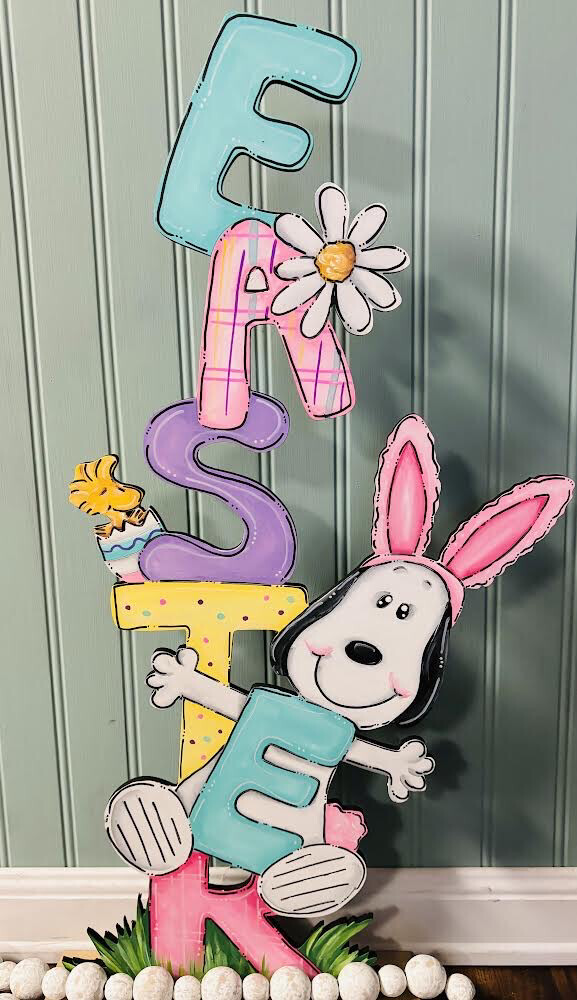 Easter Snoopy Stand