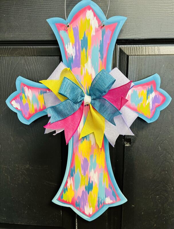 Colorful Cross Door Hanger