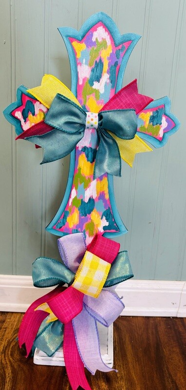 Everyday Colorful Cross Topper