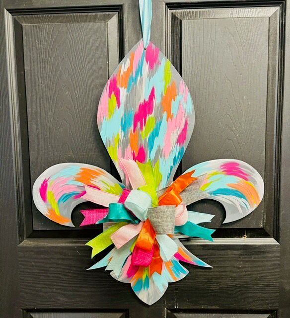 Everyday Colorful Fleur De Lis