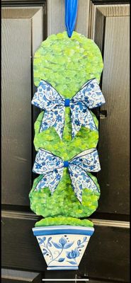 Topiary- blue