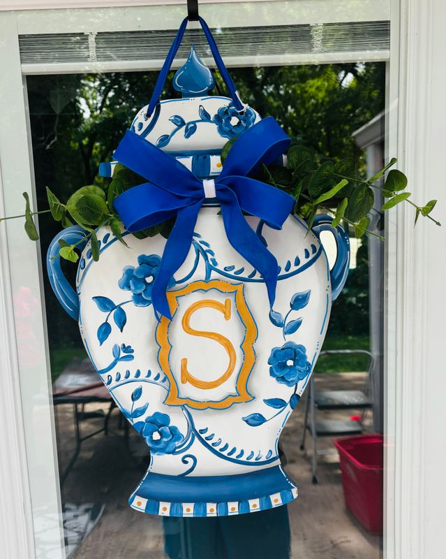 Everyday--Ginger Jar Door Hanger