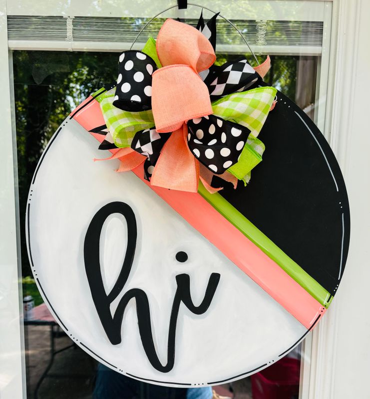 Everyday-hi Circle Door Hanger