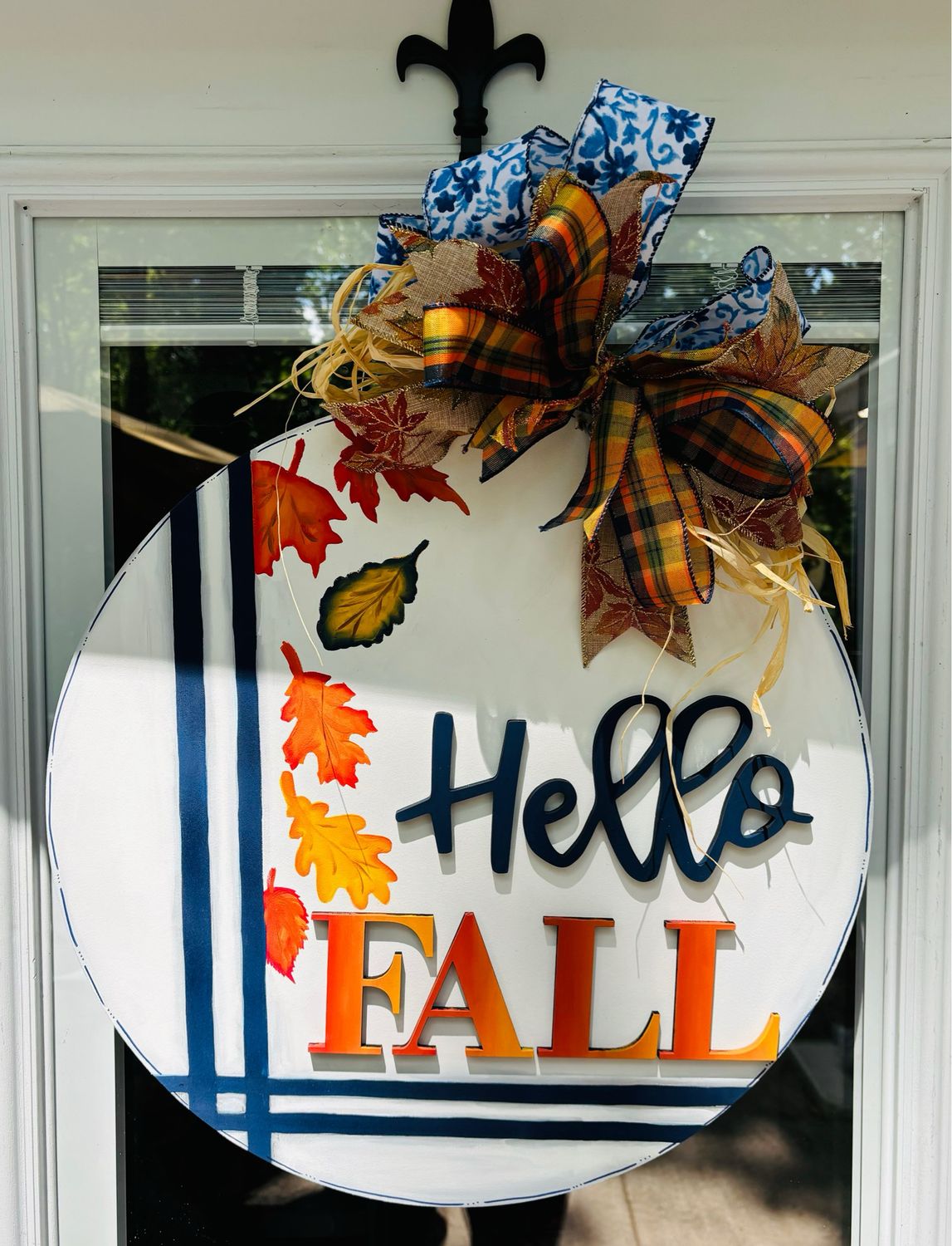 Hello! Fall Door Hanger