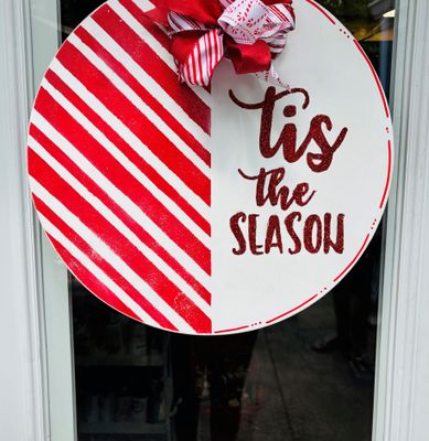 Christmas Tis the Season Door Hanger