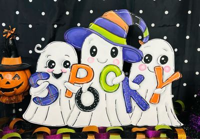 Halloween Spooky Shelf Sitter 22&quot;
