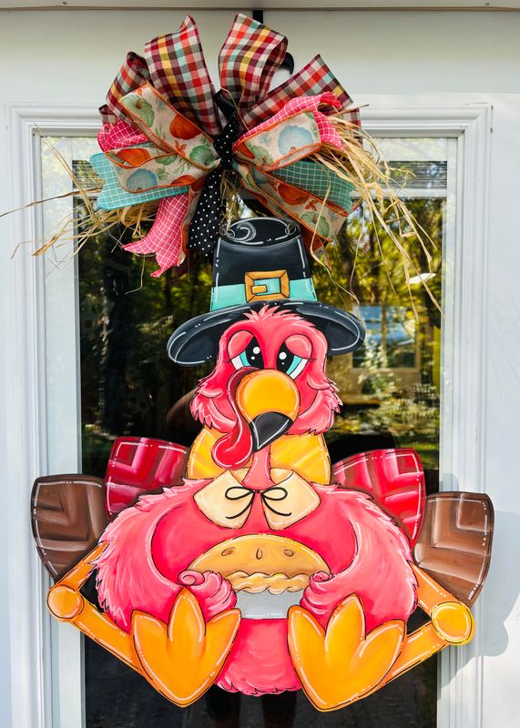 Fall--Thanksgiving--Flamingo in Disguise