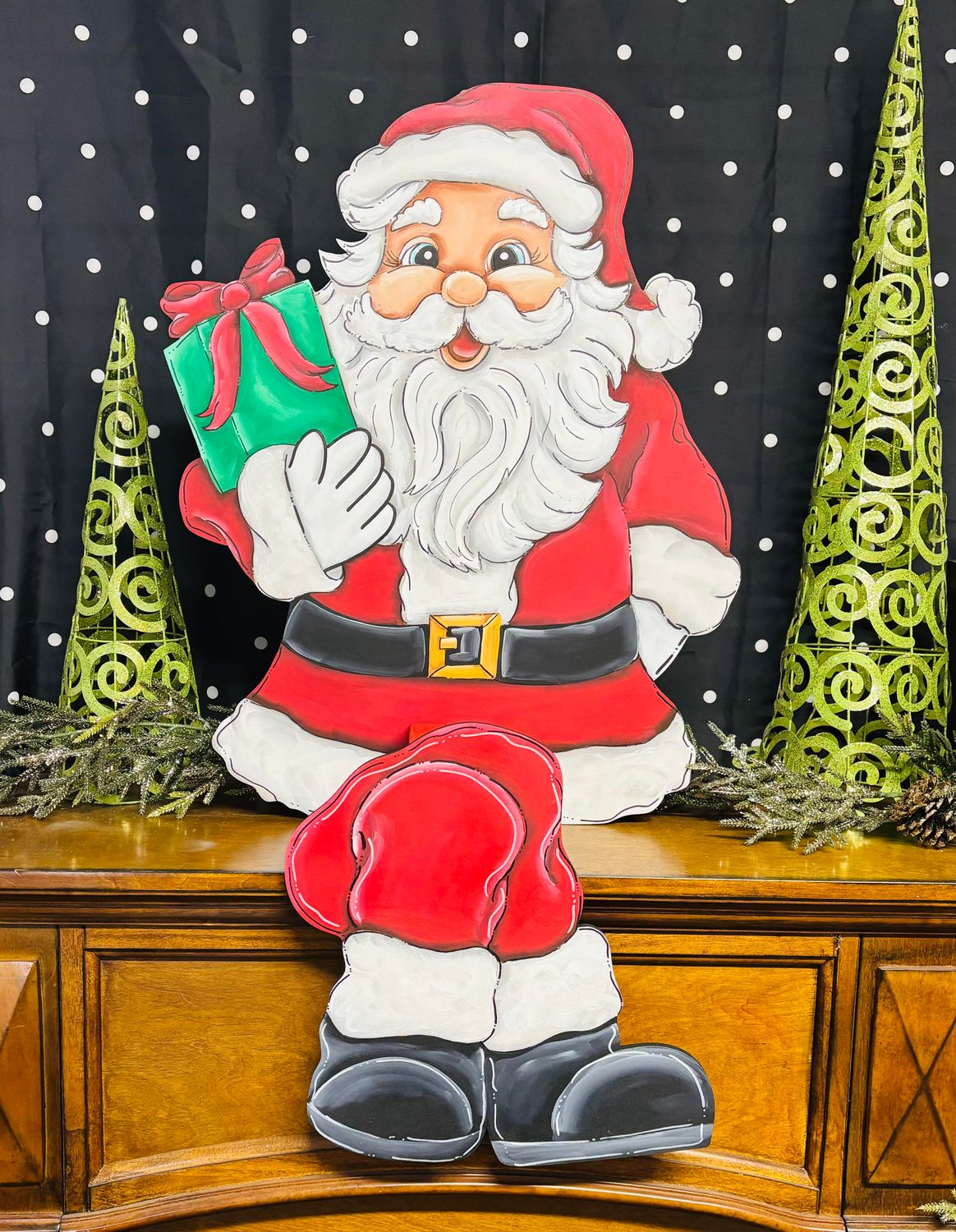 Christmas--Santa Claus Mantle Sitter
