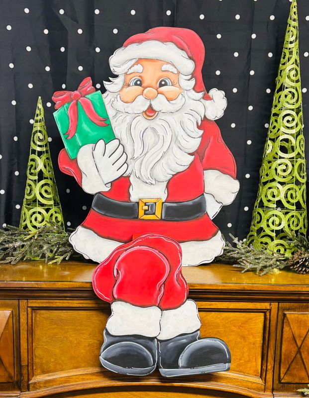 Christmas--Santa Claus Mantle Sitter