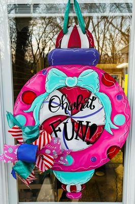 Christmas Ornament Door Hanger