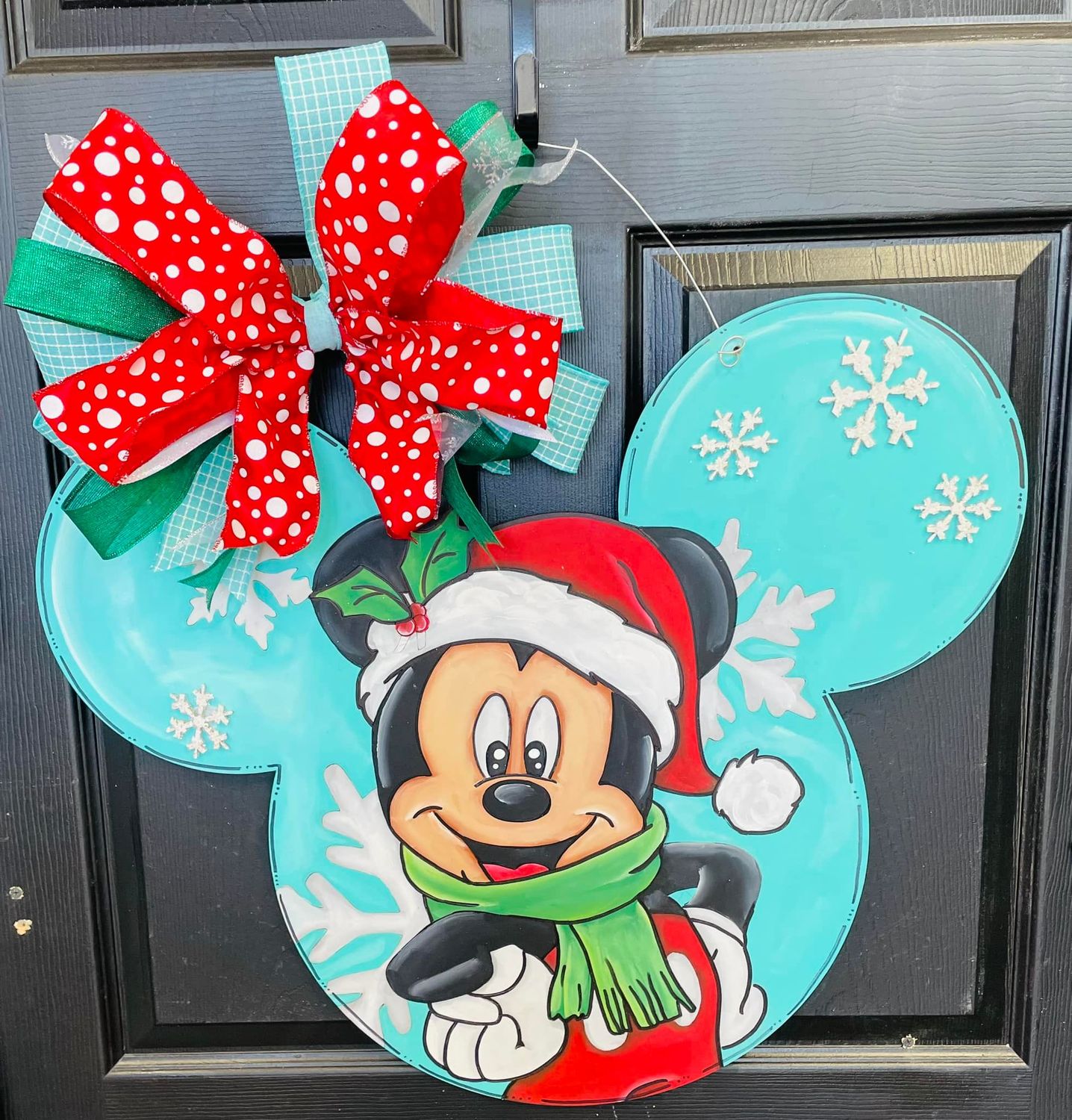 Christmas--Mickey Mouse Winter in Mouse Head