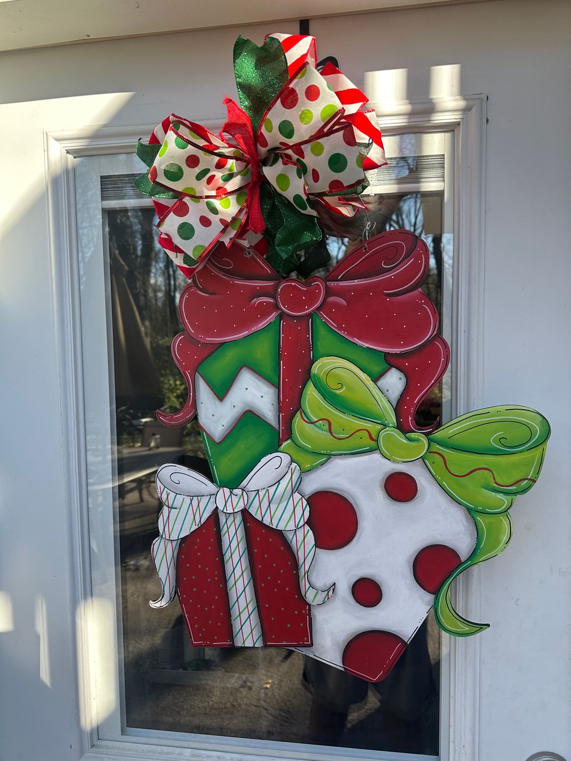 Christmas--3 Presents Door Hanger