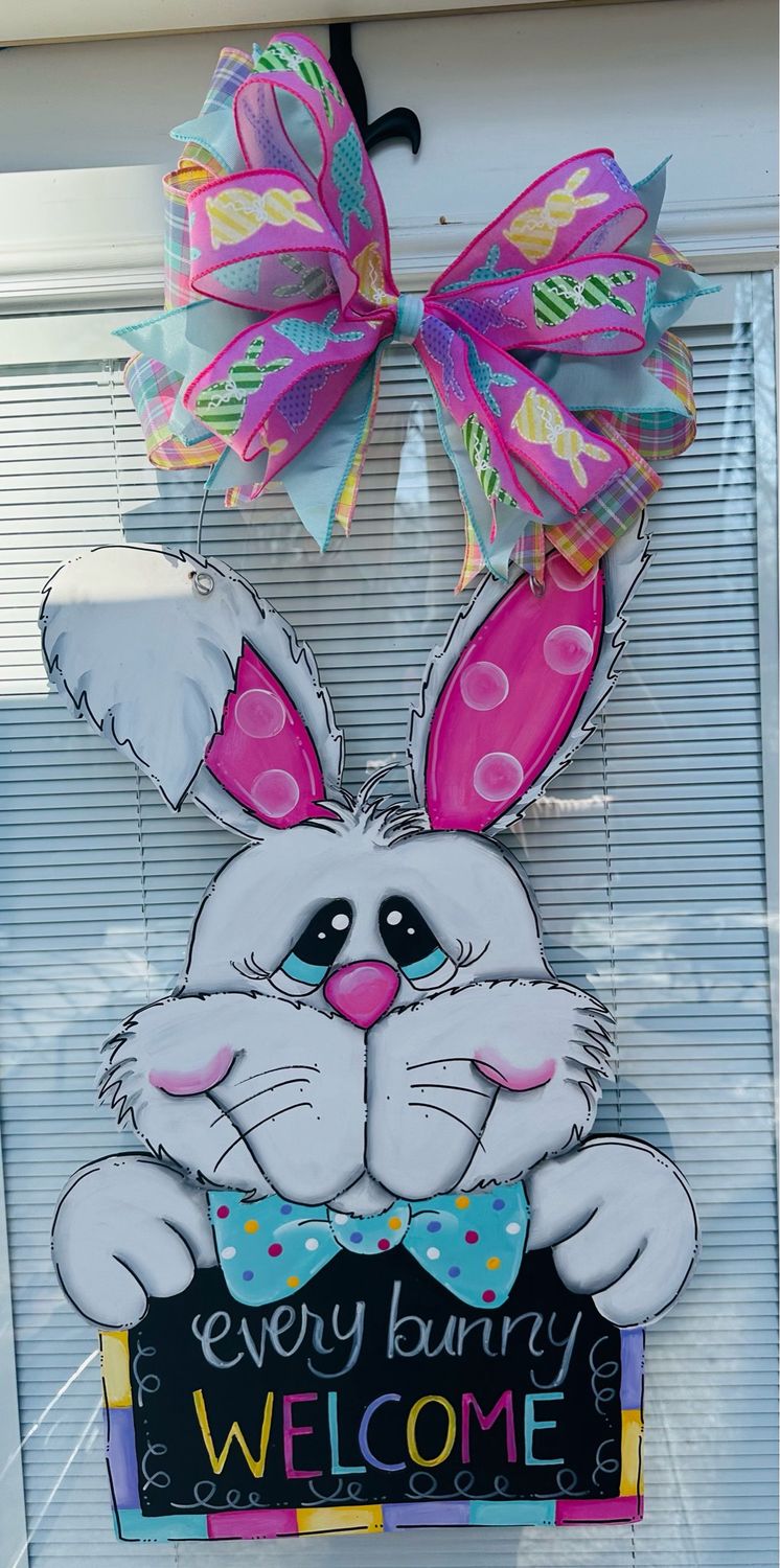 Every Bunny Welcome Door Hanger