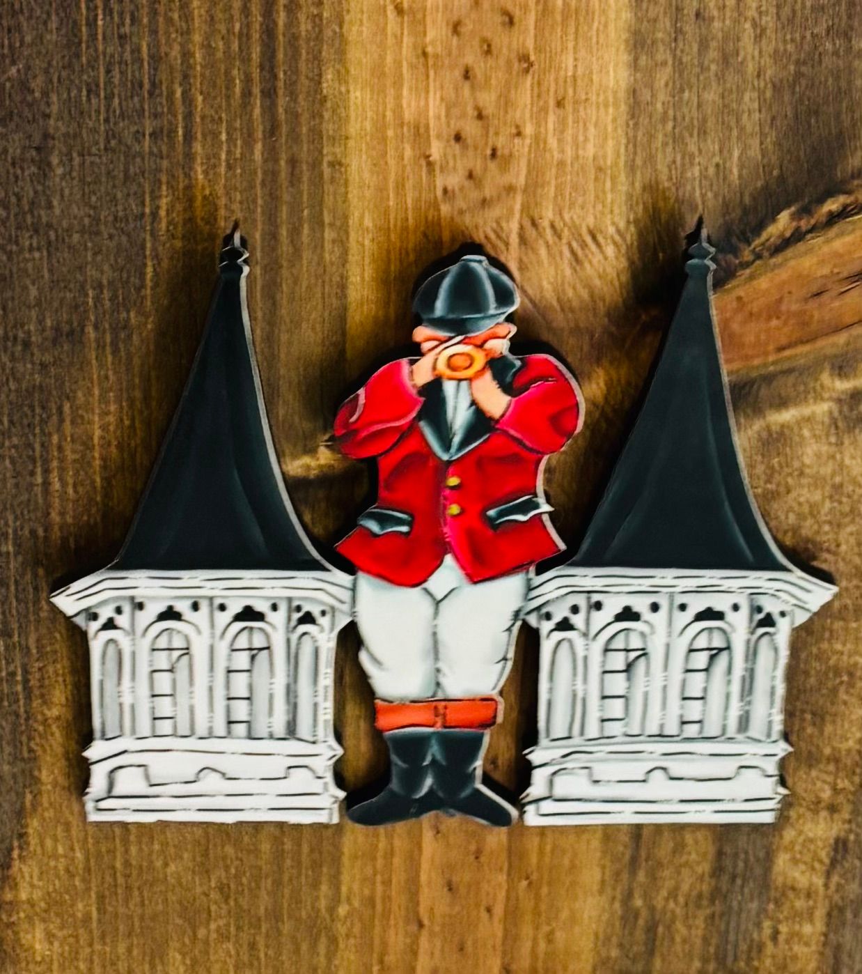 Derby Bugler with Spires Insert