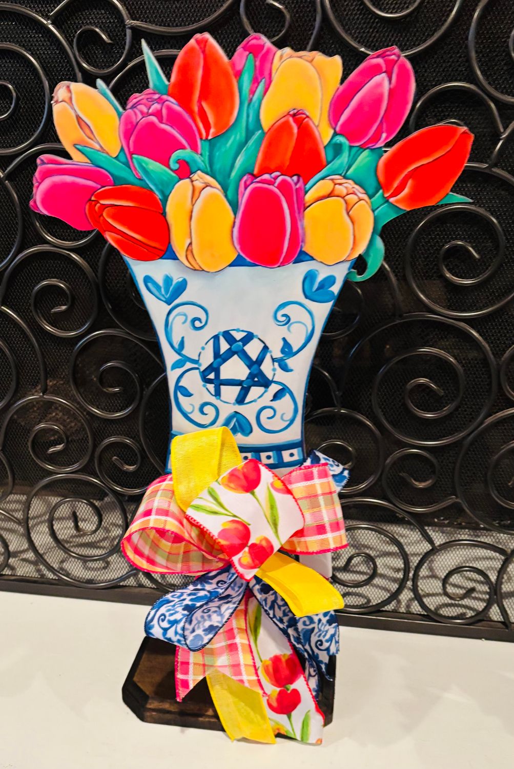 Spring/Summer Tulip Table Topper