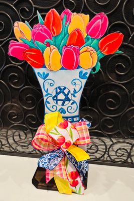 Spring/Summer Tulip Table Topper