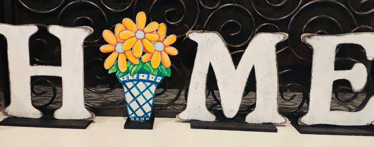 Spring/Summer Flower Pot-Printed