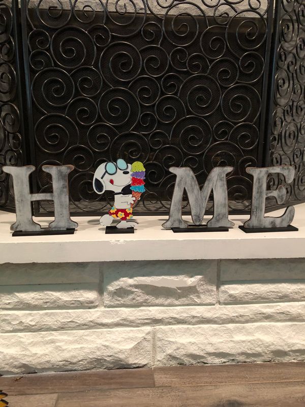 Spring/Summer-Snoopy with Ice Cream Cone Insert-Printed