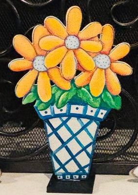 Spring/Summer Three Flower Pot Insert-Printed