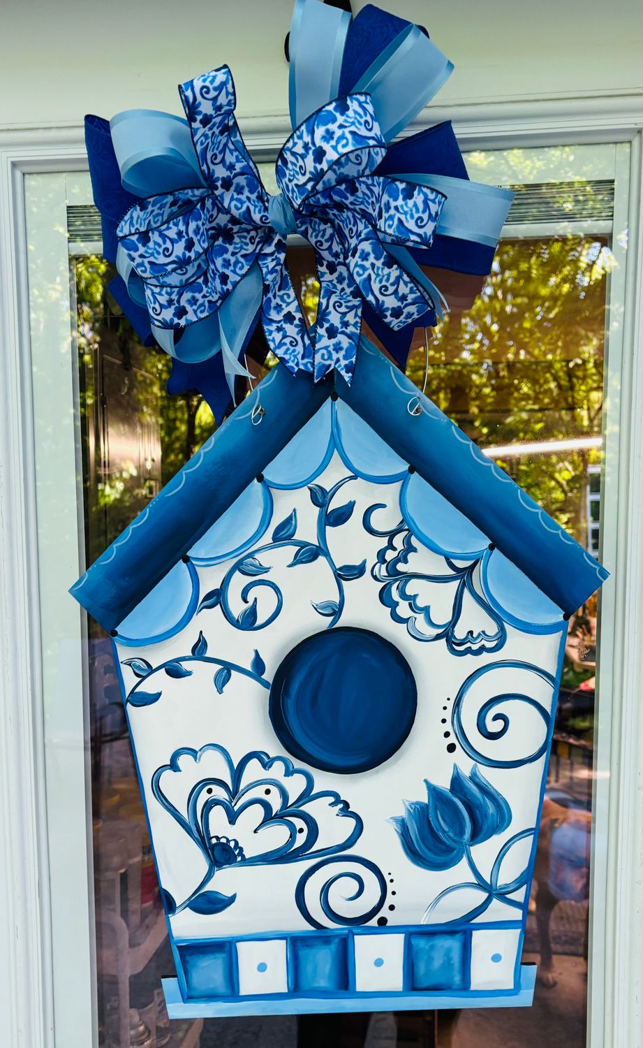 Spring/Summer Birdhouse Door Hanger