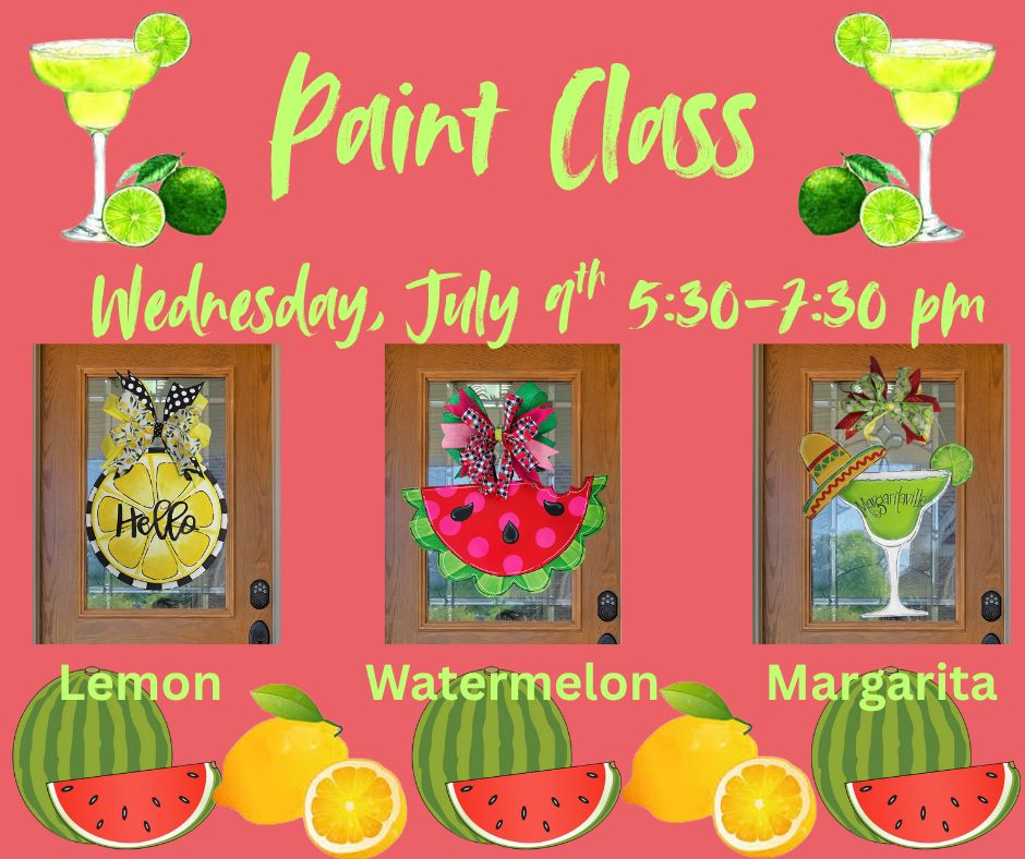 Paint Class-July 9th 5:30-7:30 pm @ Bearno&#39;s in JTown