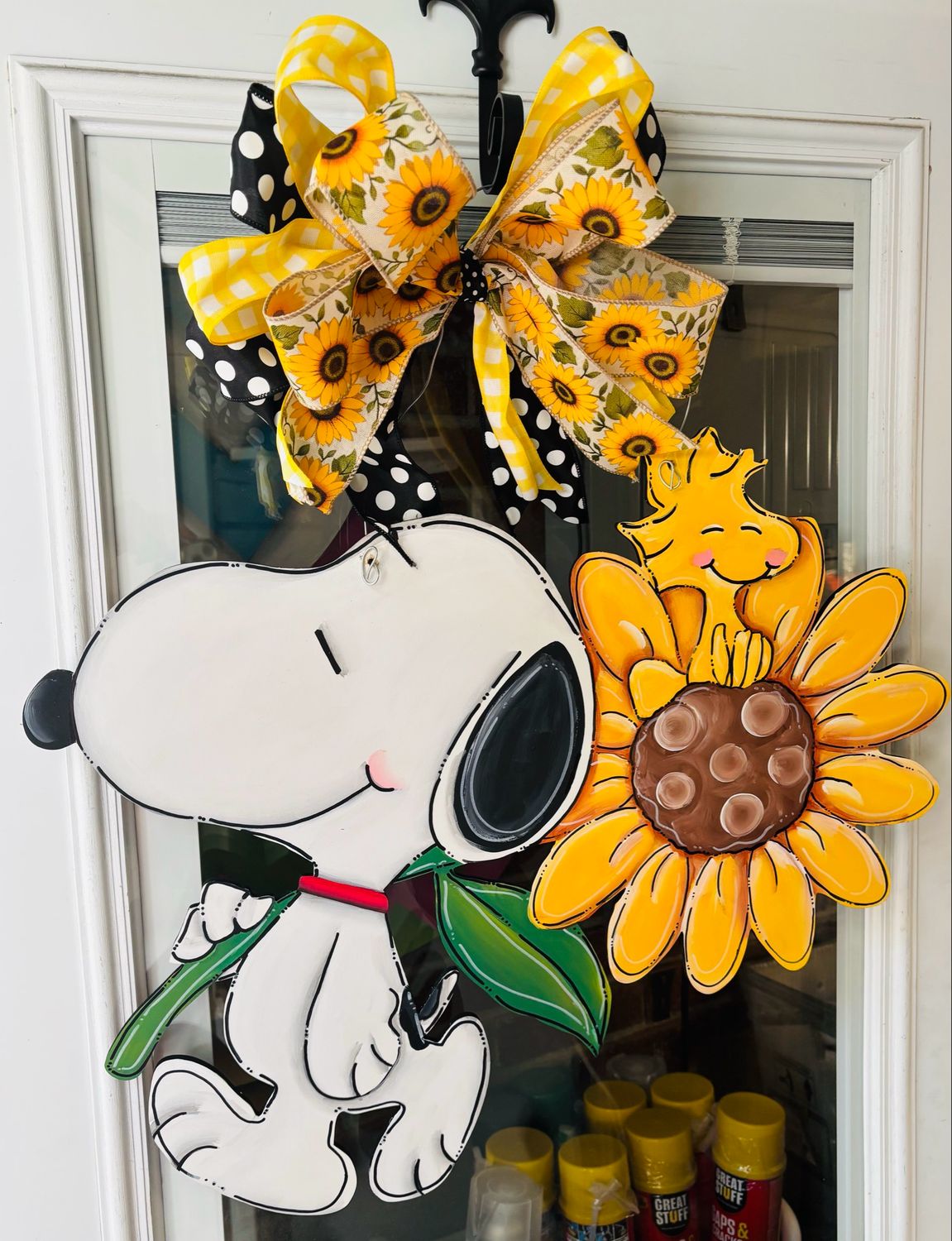 Dog With Sunflower