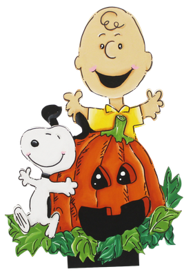 Halloween Great Pumpkin Charlie Brown Insert/sitter