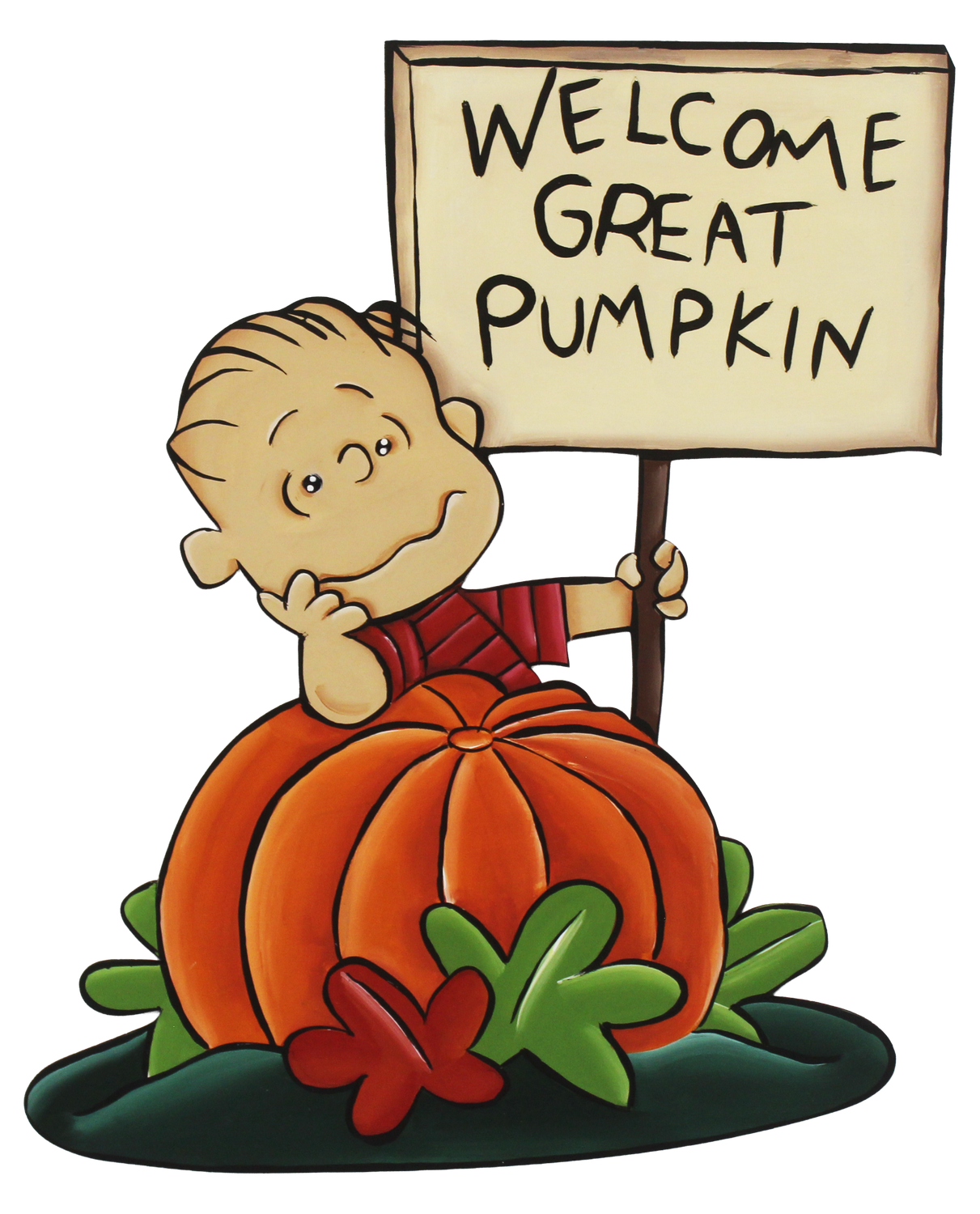 Halloween Great Pumpkin Linus Insert/sitter
