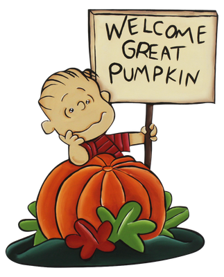 Halloween Great Pumpkin Linus Insert/sitter