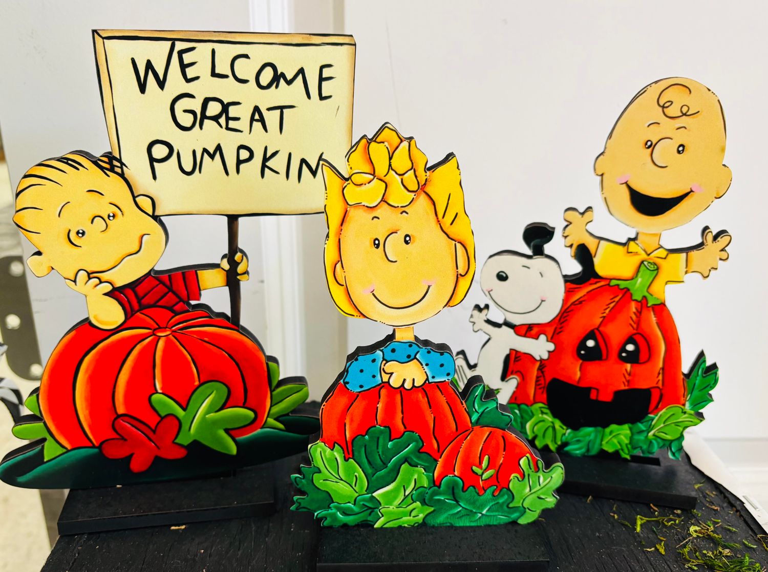 Halloween Great Pumpkin Gang Set of Sitters