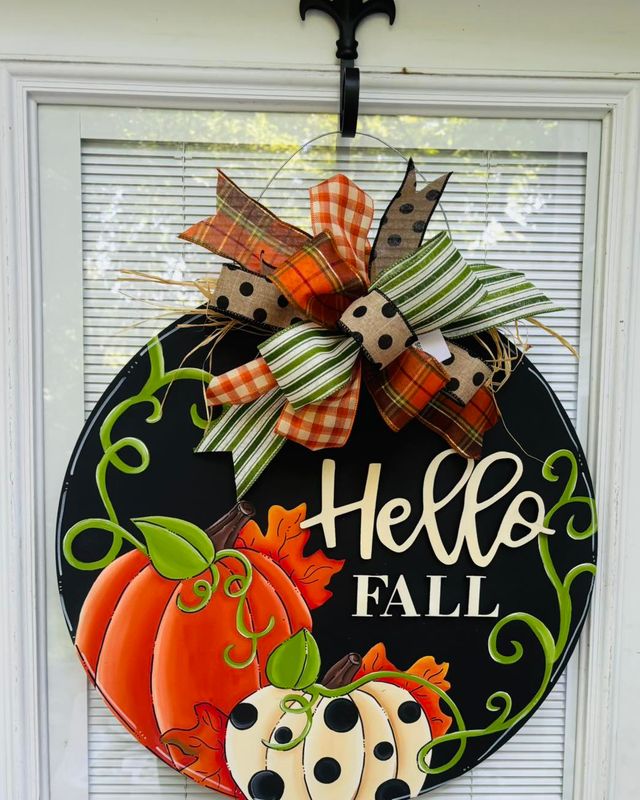 Fall--Hello Fall Circle