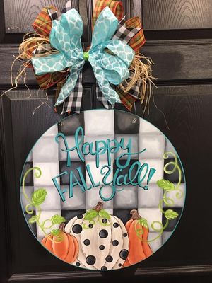 Fall Buffalo Plaid with Pumpkins
