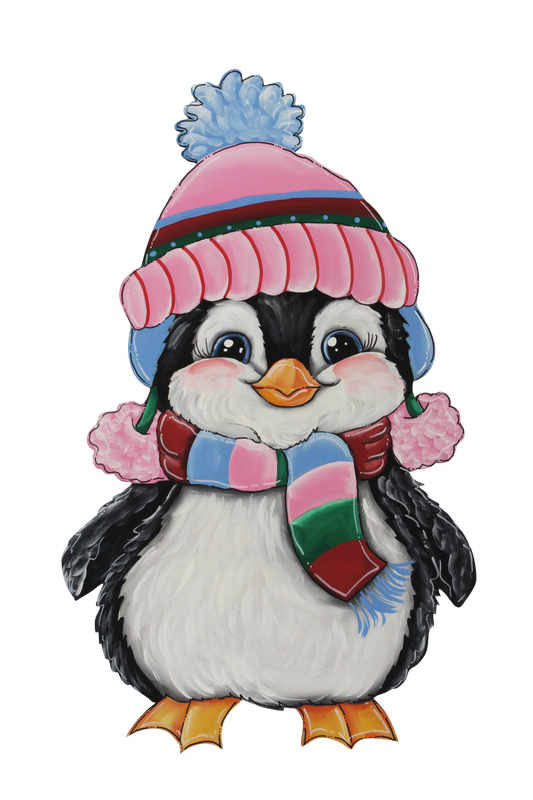 Winter Penguin  2025 Table Topper