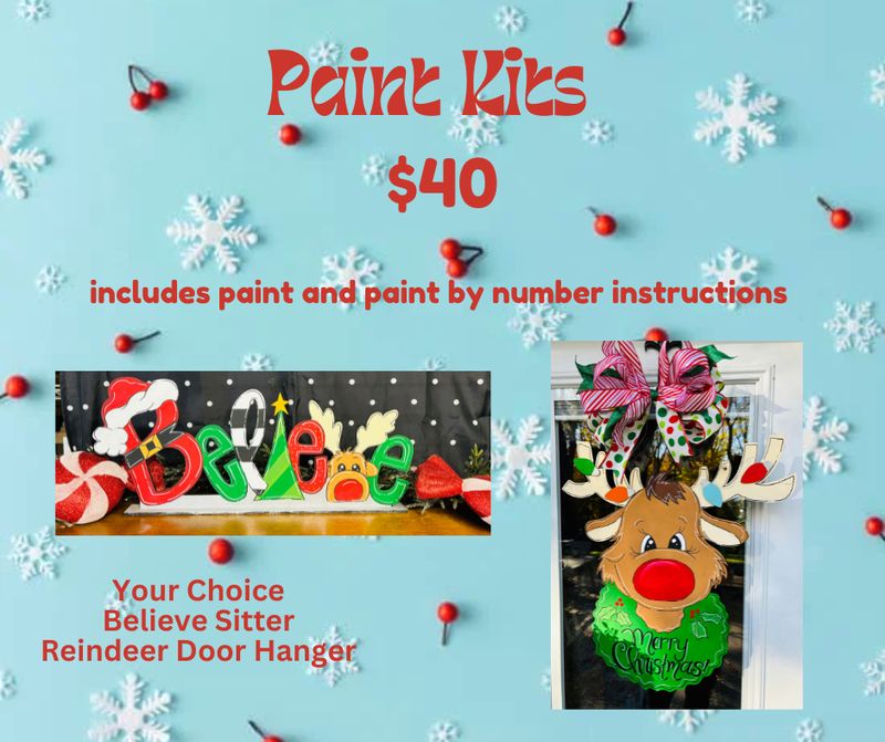 Christmas--Paint Kit