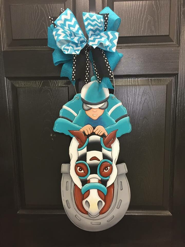 Derby Front Facing Jockey Door Hanger/Stand/Stake