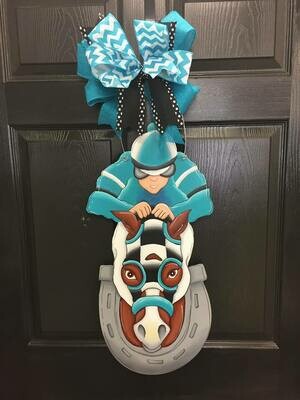 Derby Front Facing Jockey Door Hanger/Stand/Stake