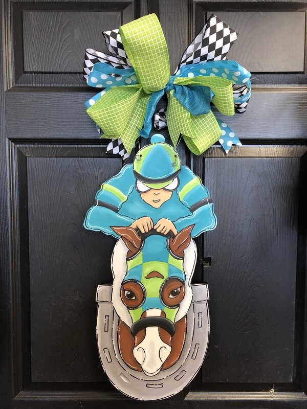 Derby Front Facing Jockey Door Hanger/Stand/Stake