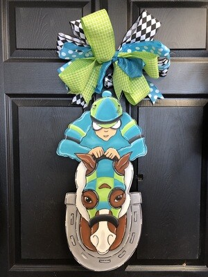 Derby Front Facing Jockey Door Hanger/Stand/Stake