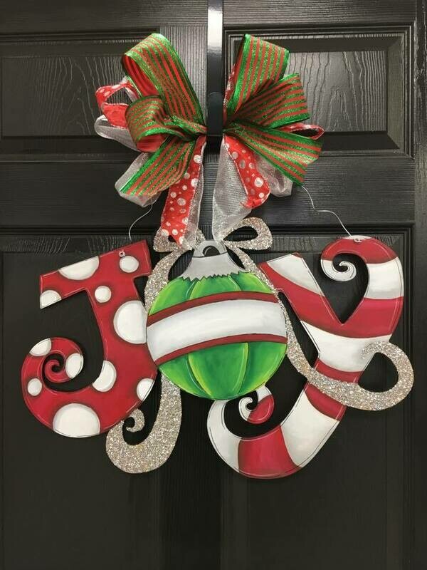 Christmas JOY Door Hanger
