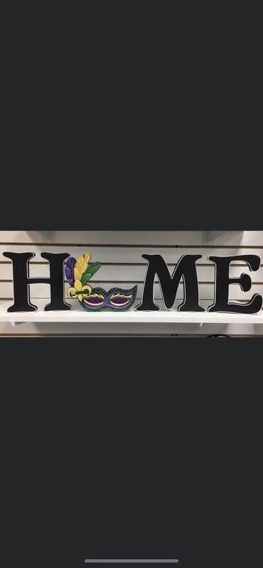 Mardi Gras mask Insert/Sitter