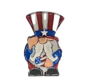 4th of July/Patriotic Gnome USA Insert/Sitter-Printed